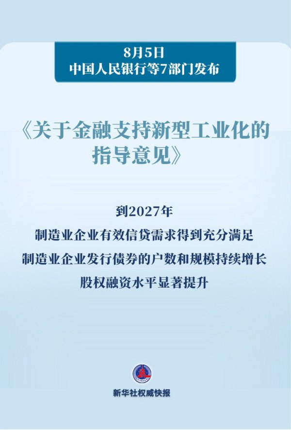 融易富配资 新华鲜报|金融活水润泽！支持新型工业化有了“路线图”_大皖新闻 | 安徽网