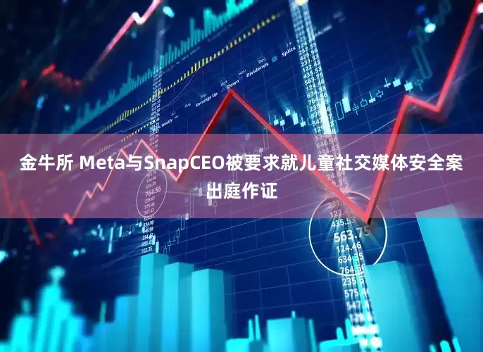 金牛所 Meta与SnapCEO被要求就儿童社交媒体安全案出庭作证